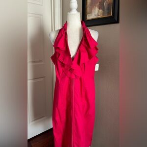 NWT Richard Malcolm Full Front Zip Dress Sz 14